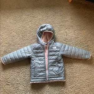 North Face Mossbud Swirl Reversible Toddler Jacket